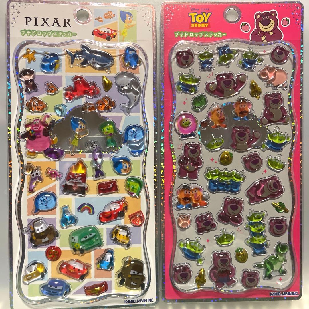 正規品ディズニー　プチドロ　ボンドロ　ミニ　シール　まとめ買売り　７枚セット