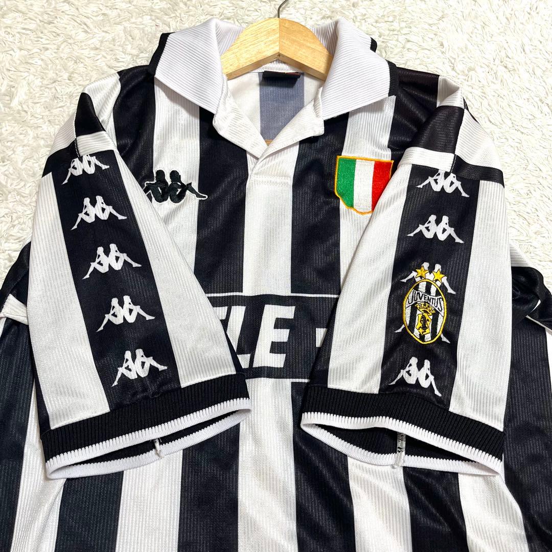✨入手困難✨ユベントス 98/99 ユニフォーム kappa ゲームシャツ XL