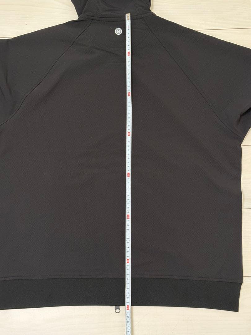 未使用)ブリーフィング ゴルフ メンズ ストームフリースパーカー L ブラック