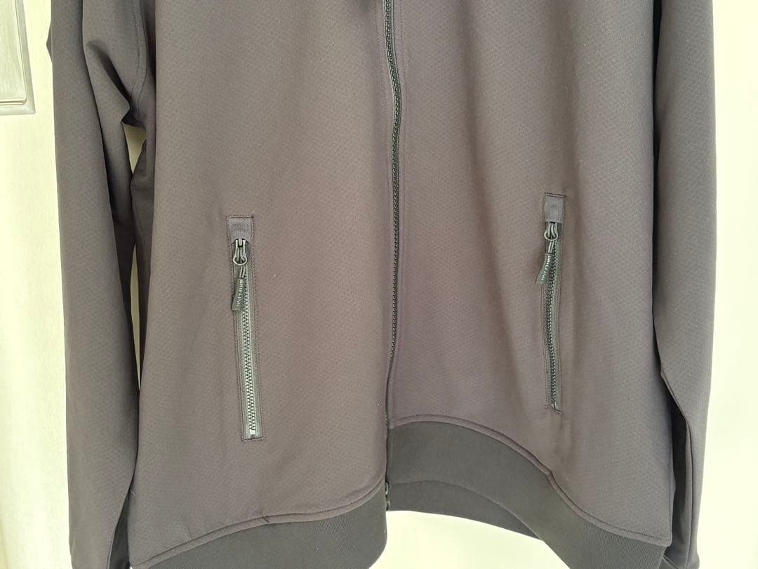 未使用)ブリーフィング ゴルフ メンズ ストームフリースパーカー L ブラック