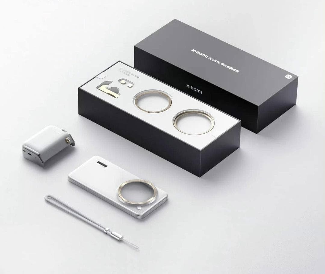 xiaomi 15 ultra フォトグラフィーキット 白 中国限定版