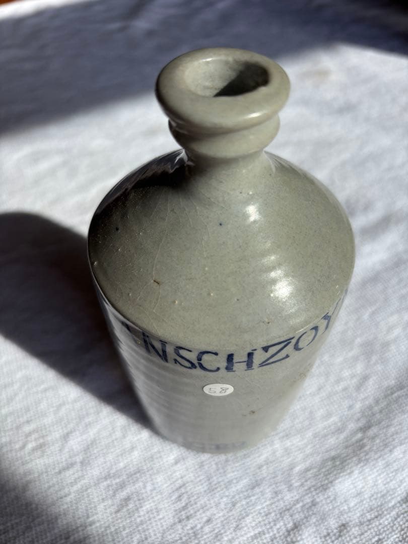 古伊万里　印版　醤油瓶　コンプラ瓶　希少品　CPD 金富良商社　古物品