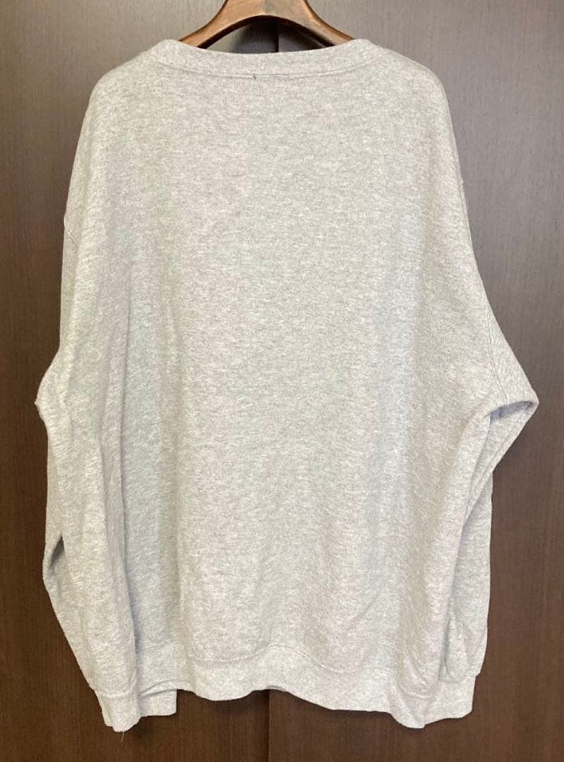 ピーポ君　グレー スウェット　クリーニング済み