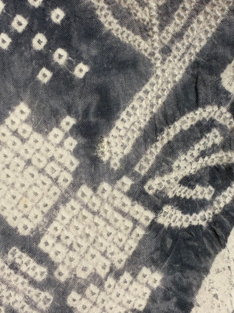 KM　浴衣　有松鳴海絞り　向日葵　裄66cm