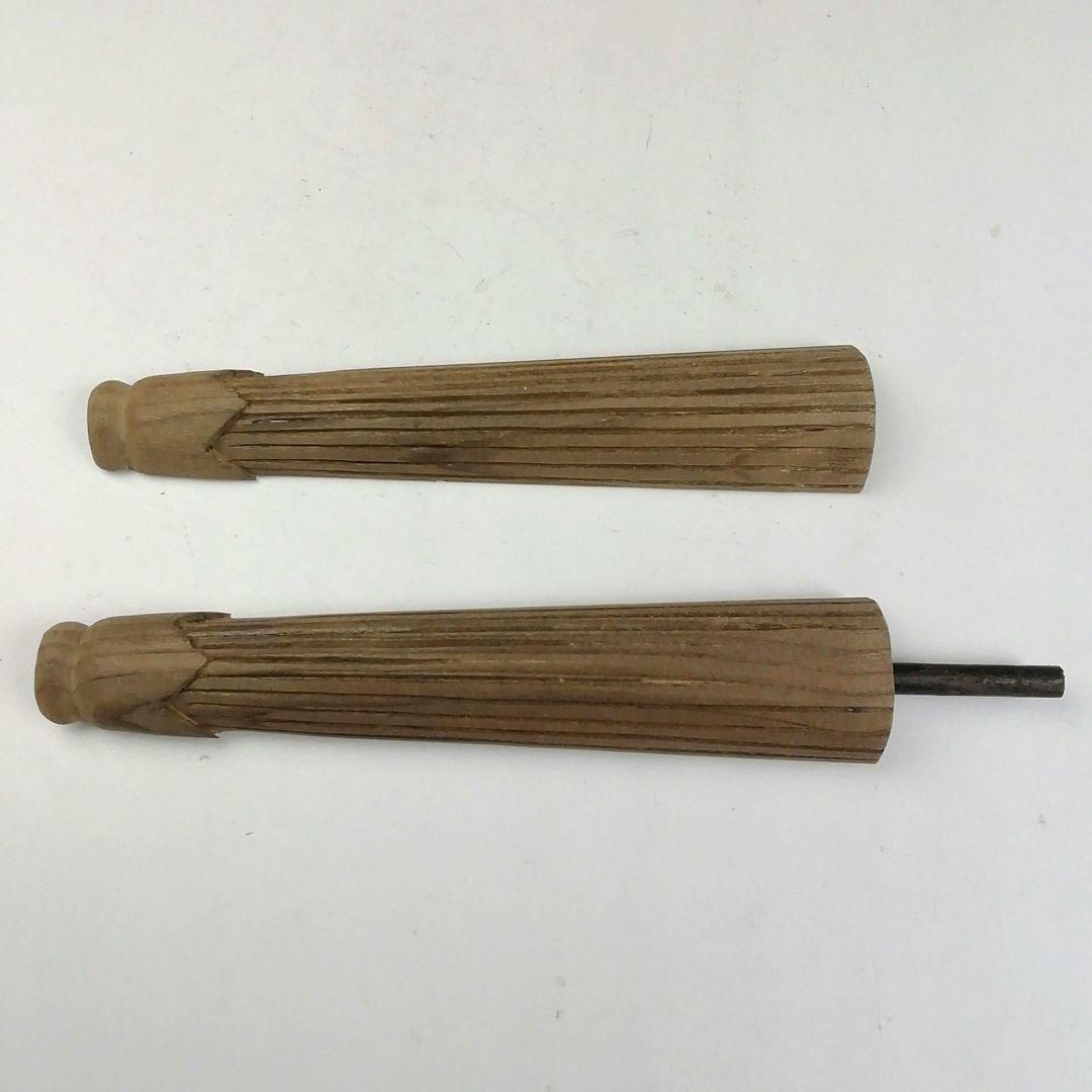 Ｔ８３７　香合　『神代杉　傘香合』『畑幸春 作』　共箱　茶道具