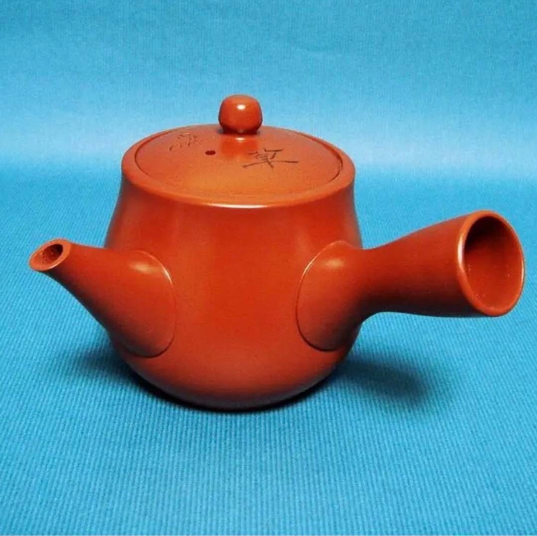 295『朱泥 急須』　/骨董品 古美術 古玩 アンティーク