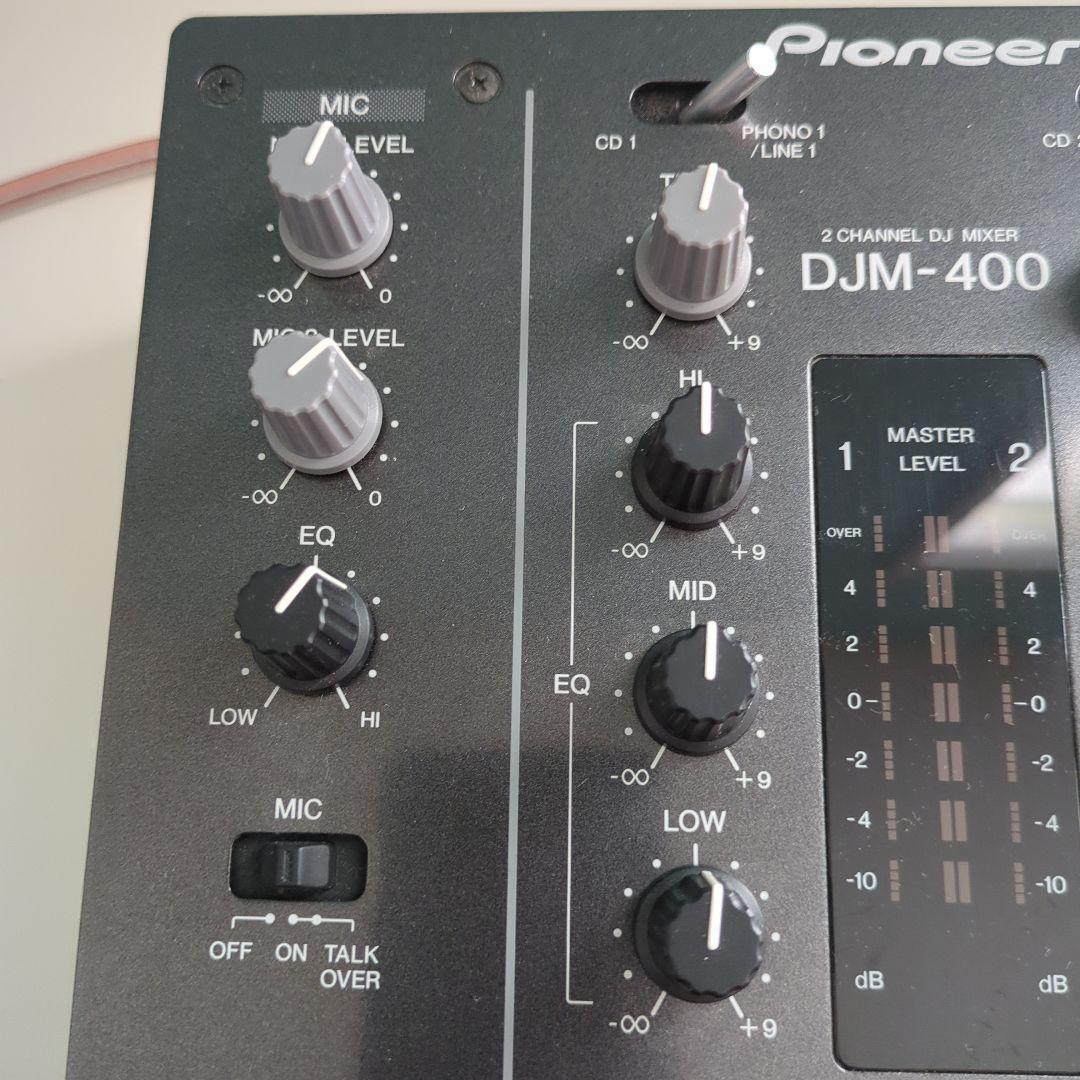 ルルルPioneer DJM-400 DJミキサー 08年製　美品