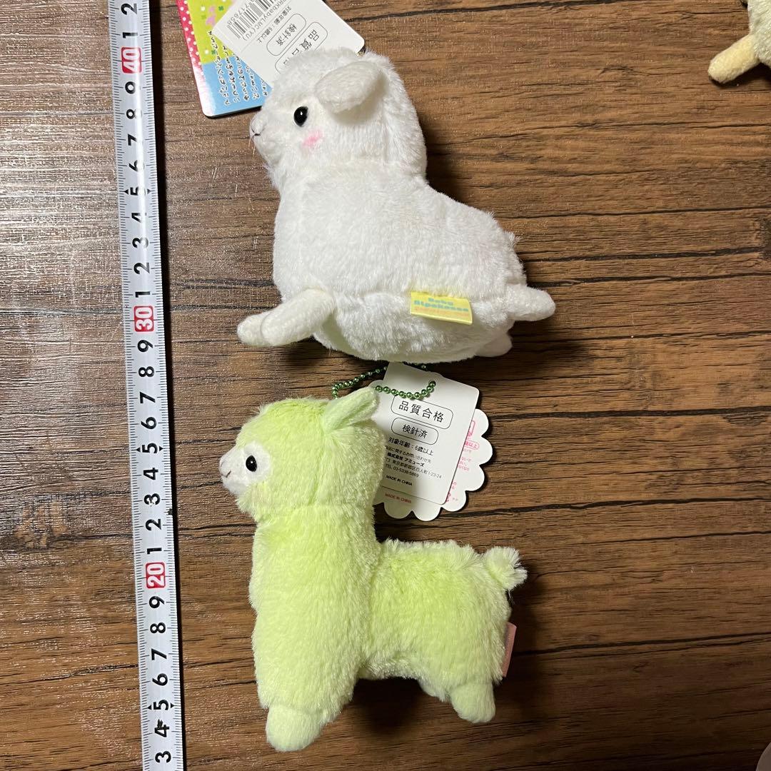 アルパカッソ＆ベイビーアルパカッソ　ぬいぐるみ＆ポーチ＆小物れ　大量セット