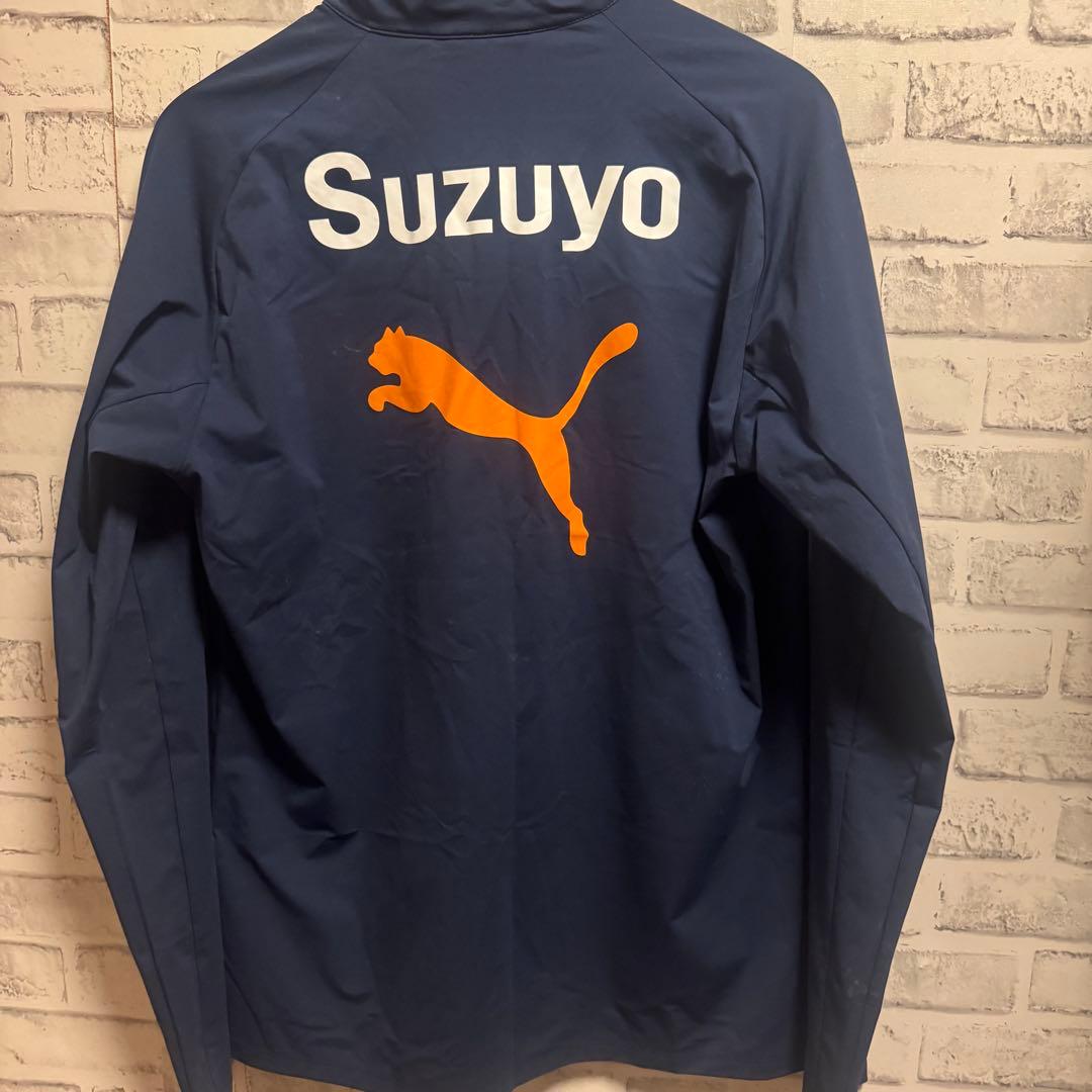 PUMA 清水エスパルス 公式戦用　トレーニングウェア　セットアップ　ネイビー