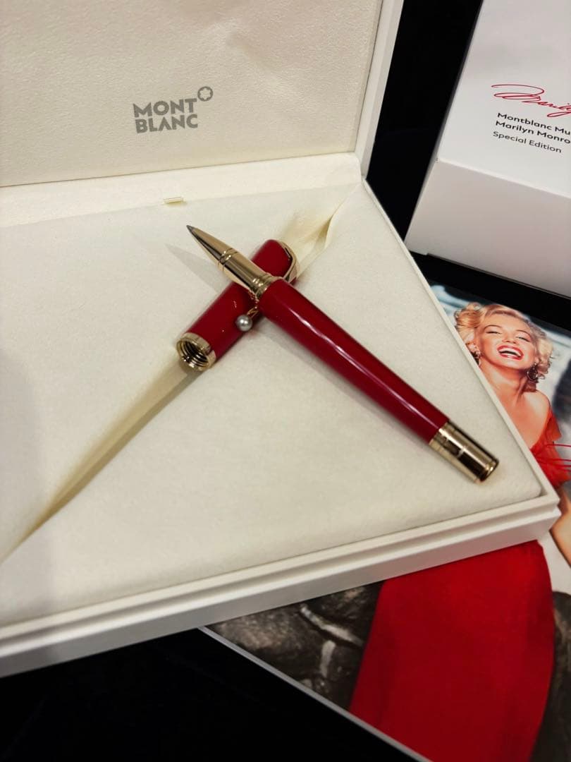 【新品未使用】MONTBLANC モンブラン マリリン・モンロー インク3本付き