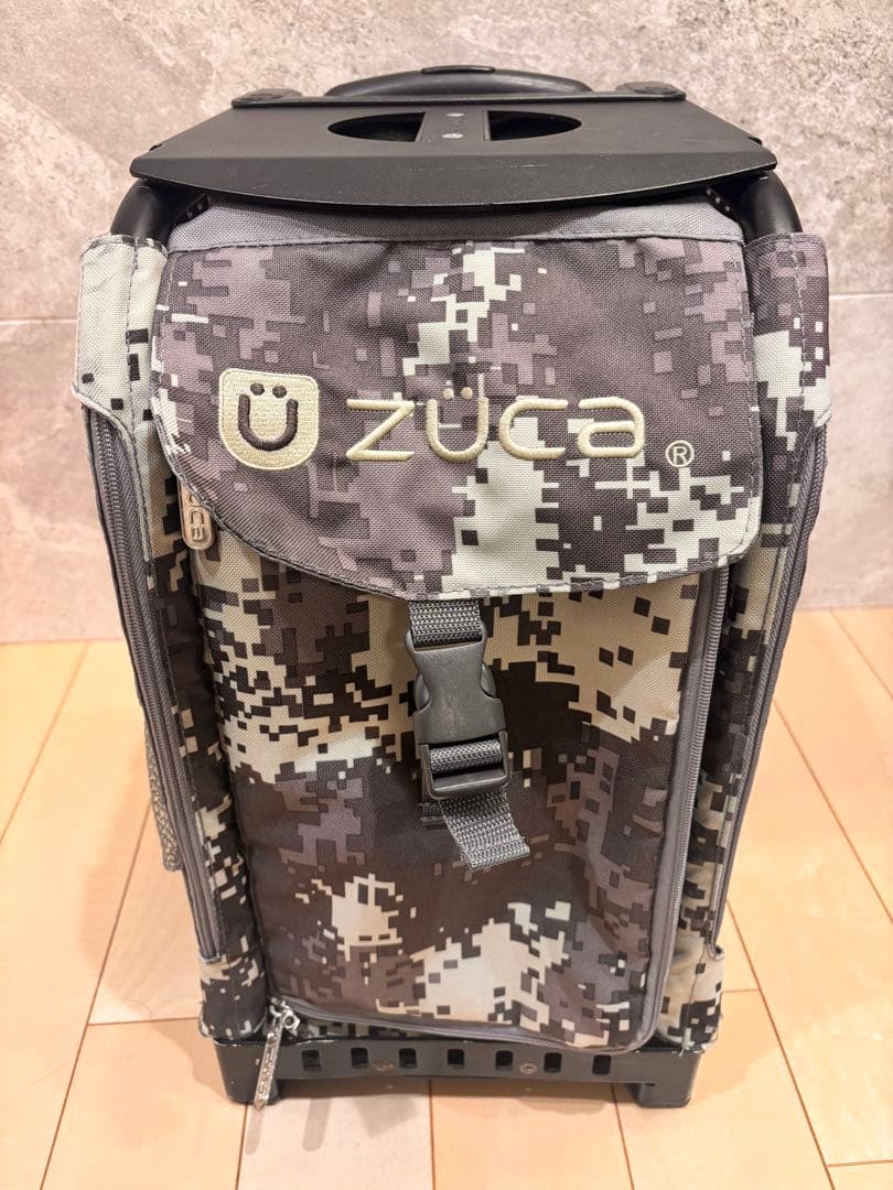 値下げ❗️中古❗️ ZUCA（ズーカ）　スケート　キャリー　灰色　グレー