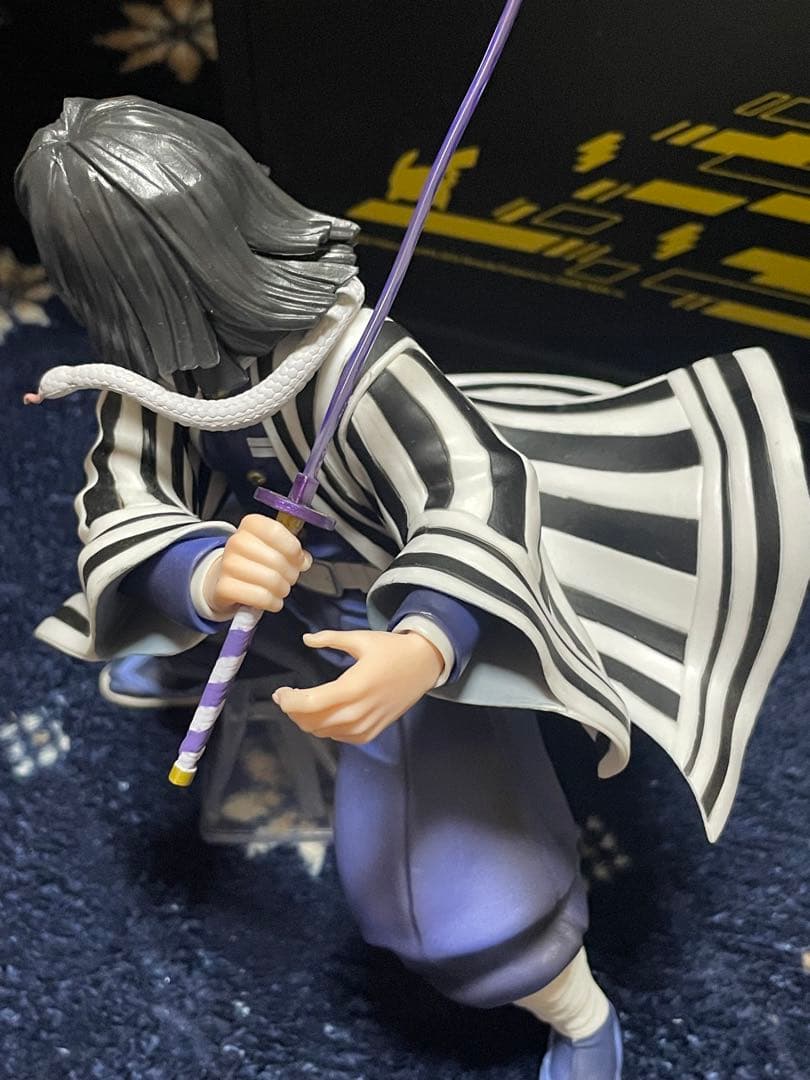 美品】一番くじ 鬼滅の刃 柱稽古　フィギュア　不死川実弥 伊黒小芭内 冨岡義勇