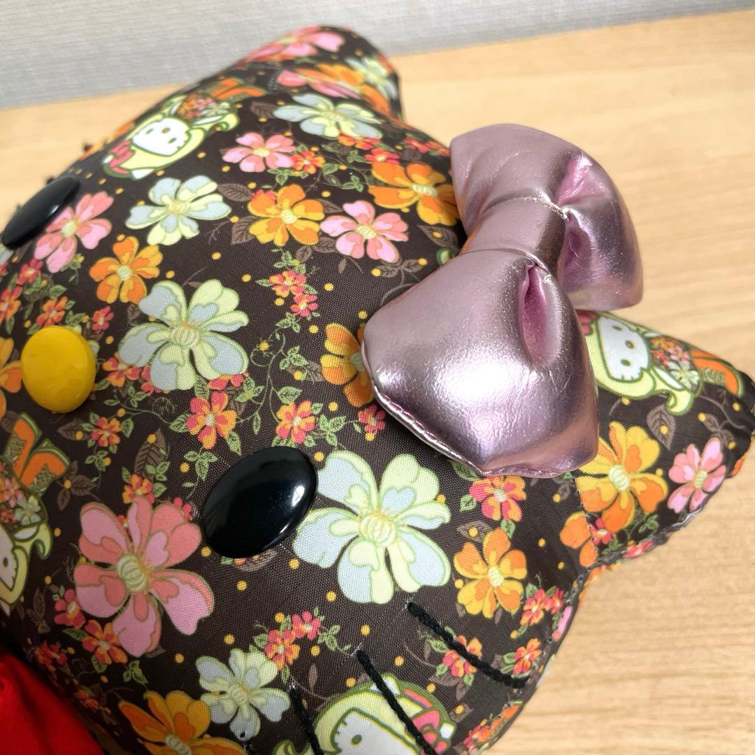 サンリオ フルールキティ ぬいぐるみ 約30cm 花柄