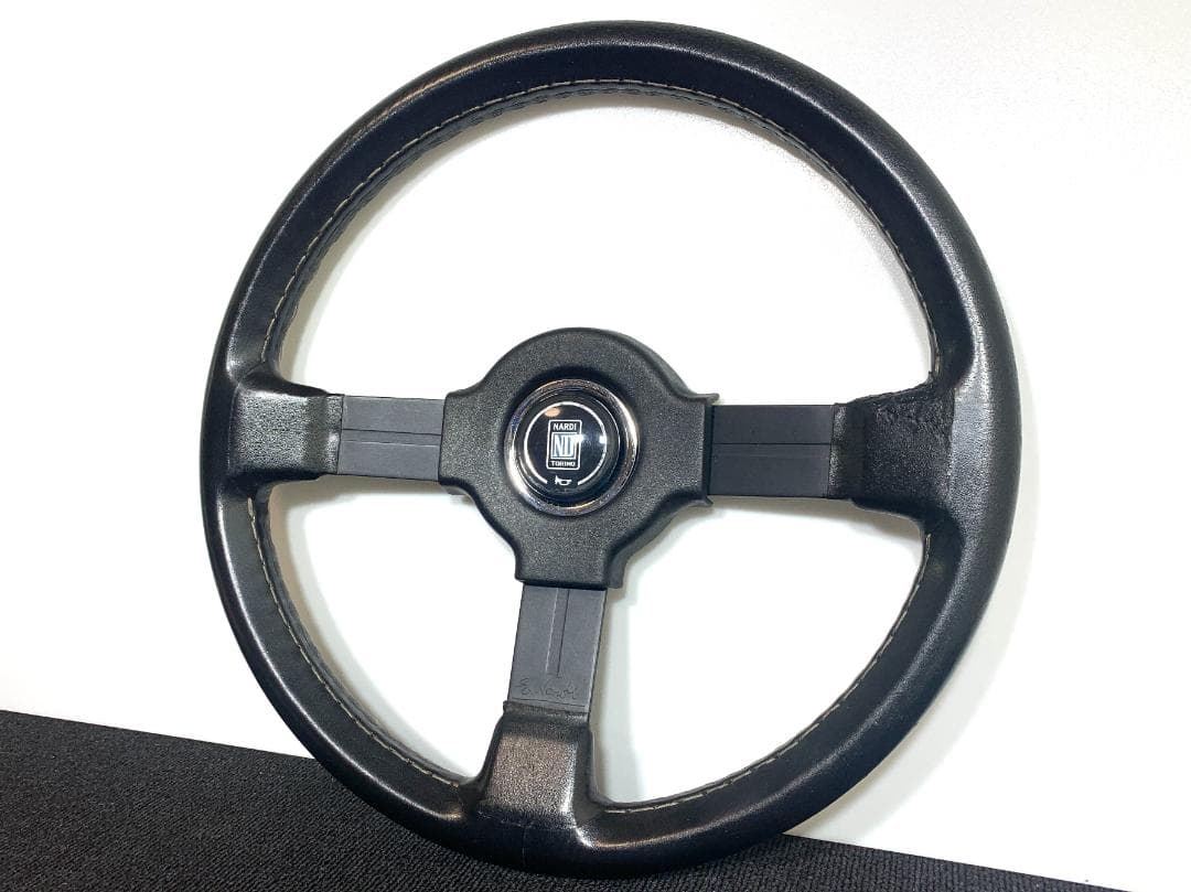 希少 ナルディ テクノ エボリューション ステアリング 36.5パイ 当時物