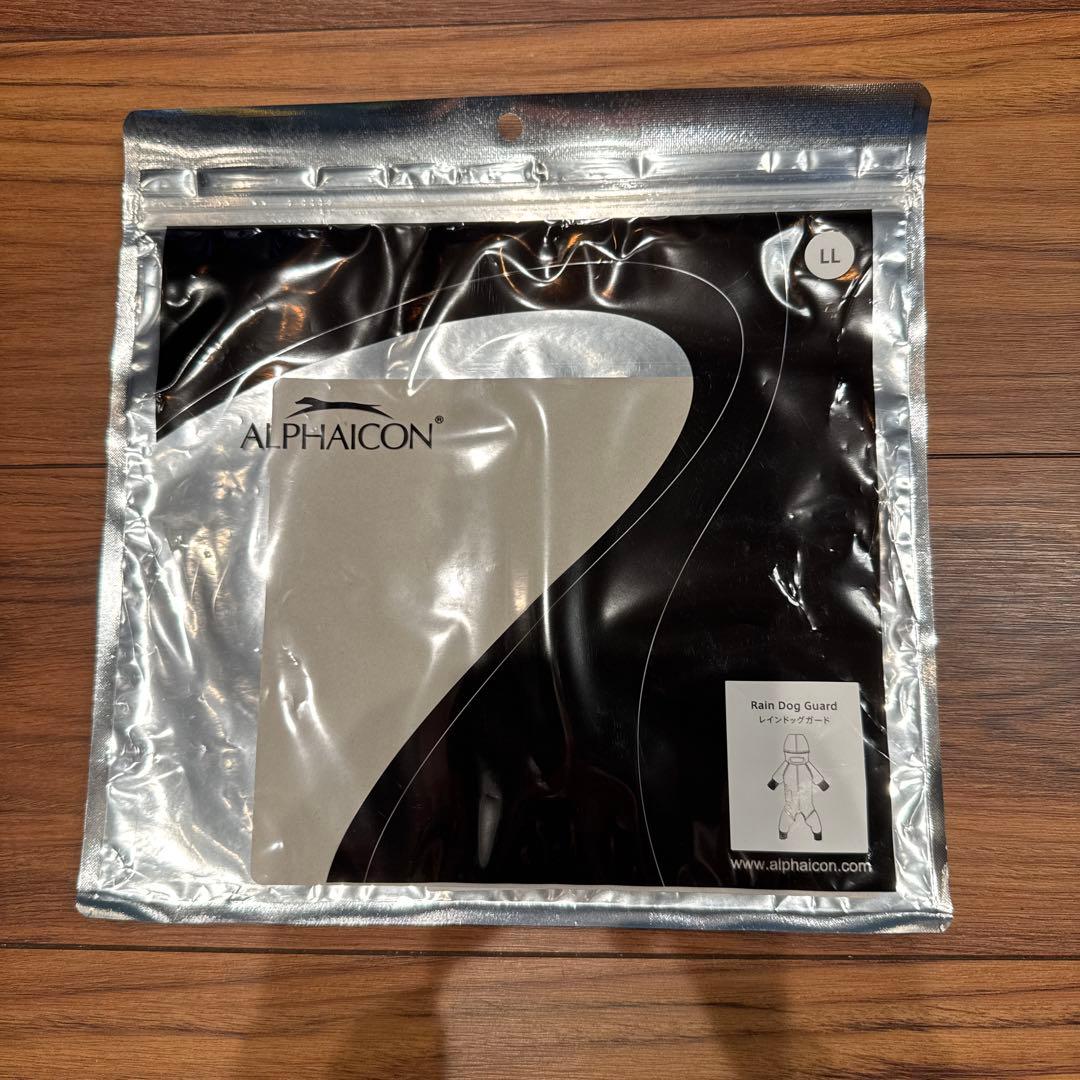 ALPHAICON アルファアイコン　レインドッグガード LLサイズ グレー