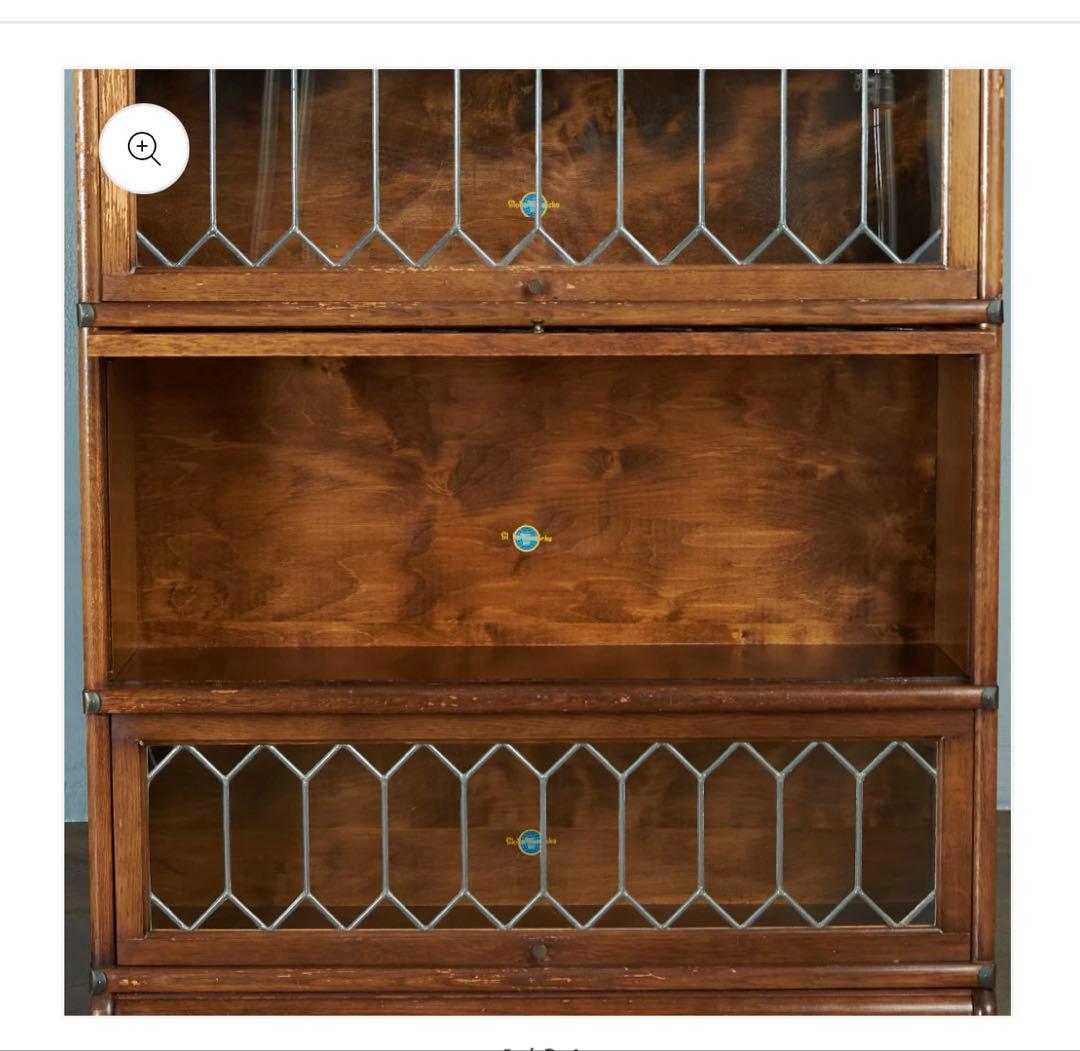 グローブヴェルニッケ社　スタッキングブックケース　アンティーク家具　本棚