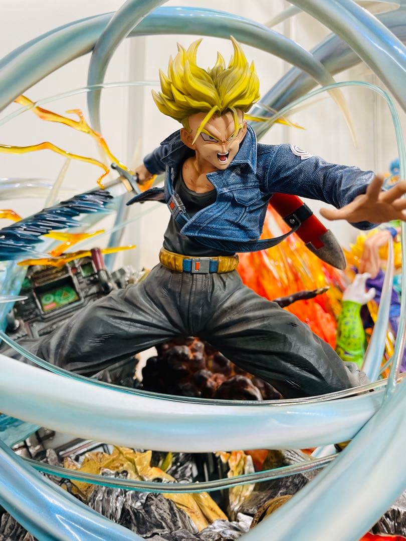 限定絶版ドラゴンボールトランクスガレージキットスタチュー1/6サイズシリアル