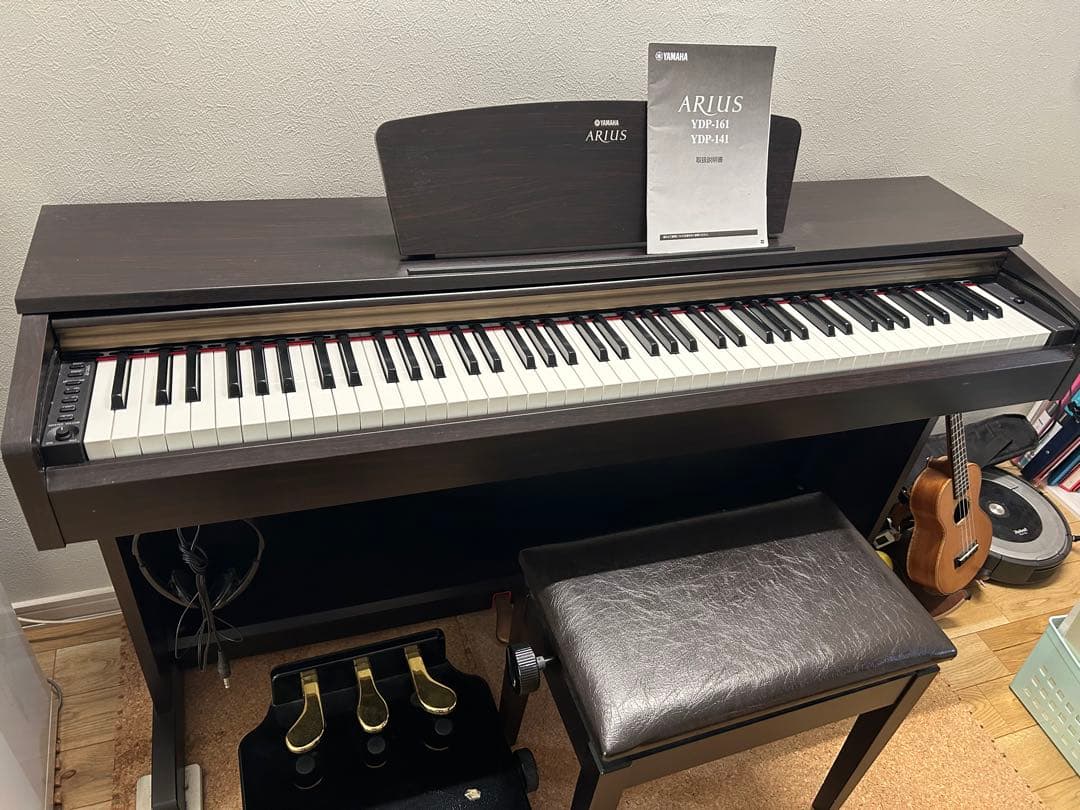 YDP-161 ヤマハ　電子ピアノ　SYMPHA補助ペダル　2012 直接引取