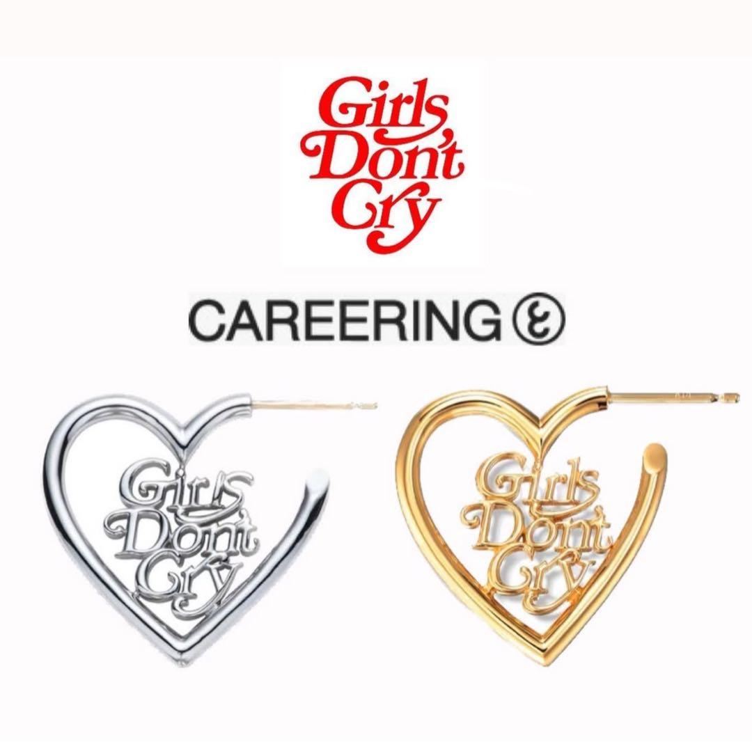 【明日削除・値下げ】CAREERING×Girls don’t cry片耳ピアス