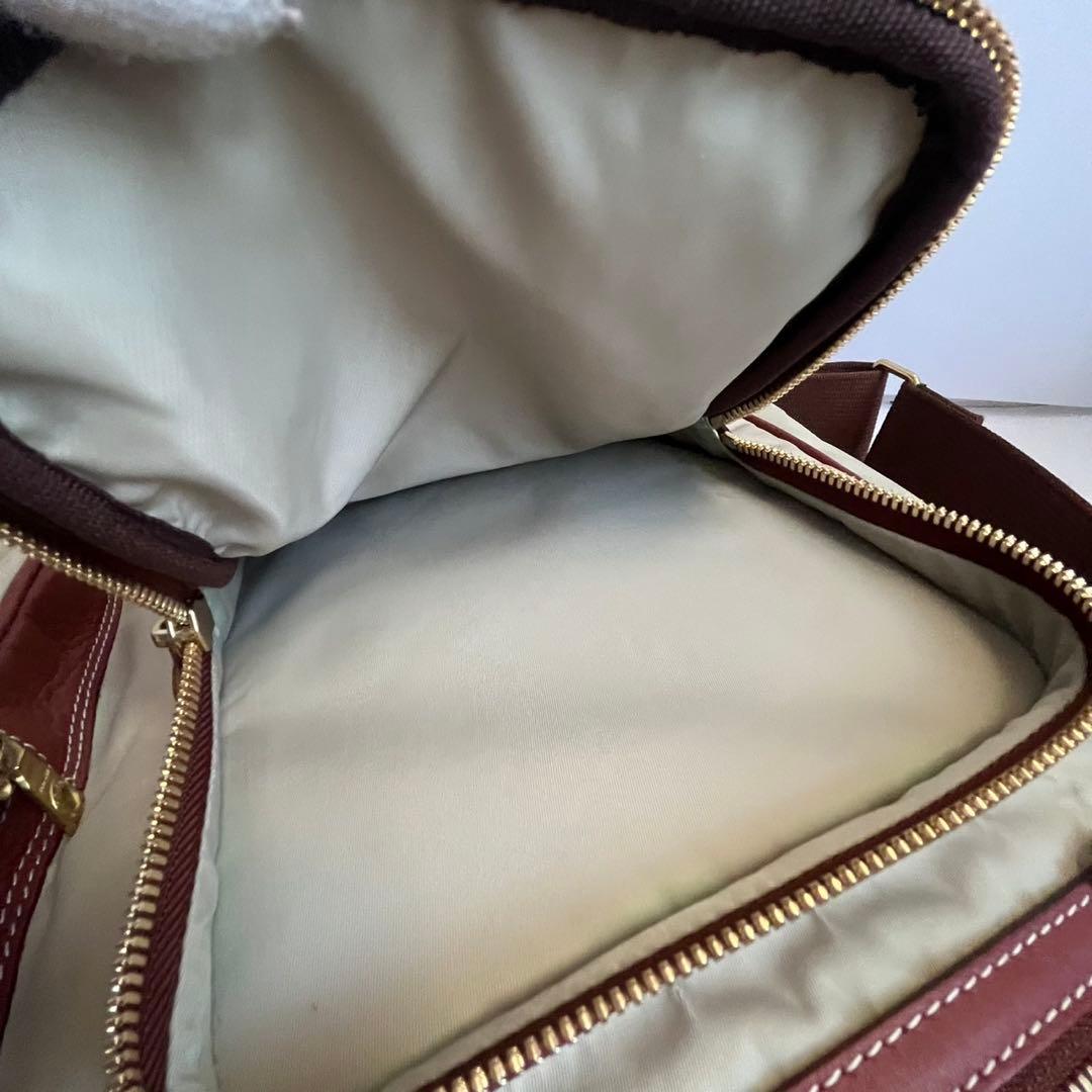 ✨未使用級✨　HUNTING WORLD ビジネスバッグ　レザー　ベージュ系