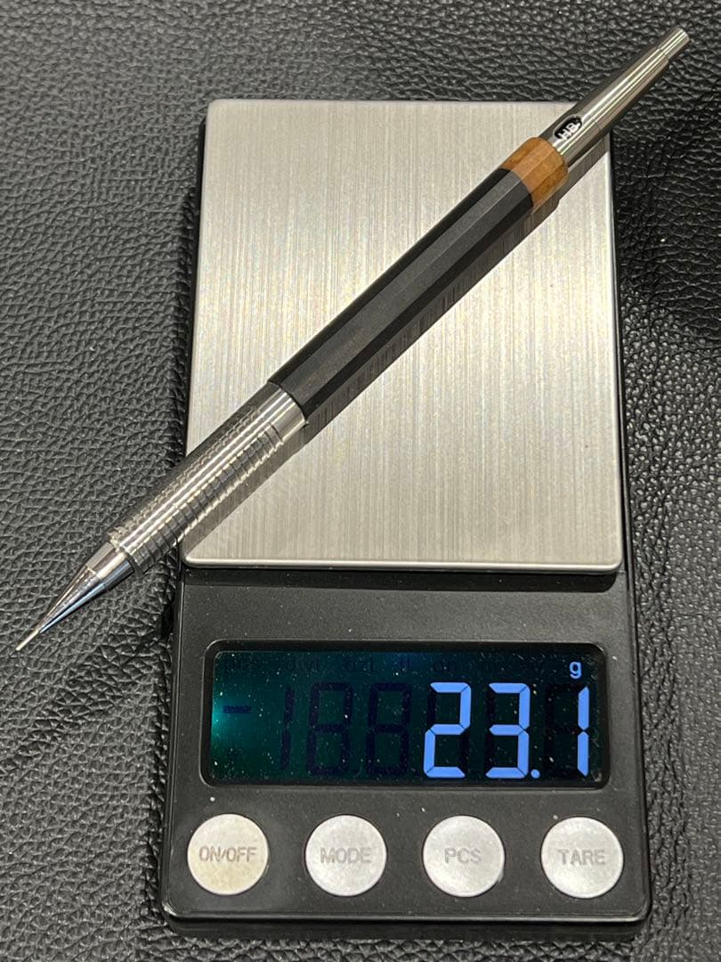 いぇい　pg5+アフリカンブラックウッド12角軸+オプションフルステンレス