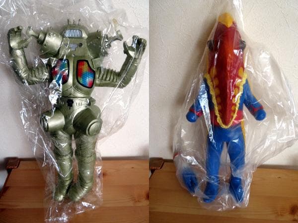 ウルトラ兄弟と怪獣のビッグフィギュア（非売品・未使用品）超レア