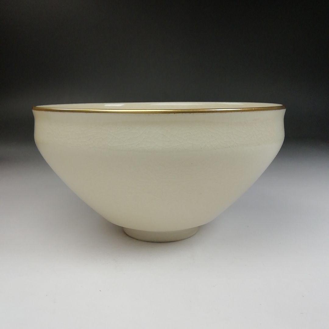 Ｗ１７　茶碗　『嵯峨御所　茶碗』『清閑寺窯　杉田祥平 造』　共箱　抹茶碗　茶道具