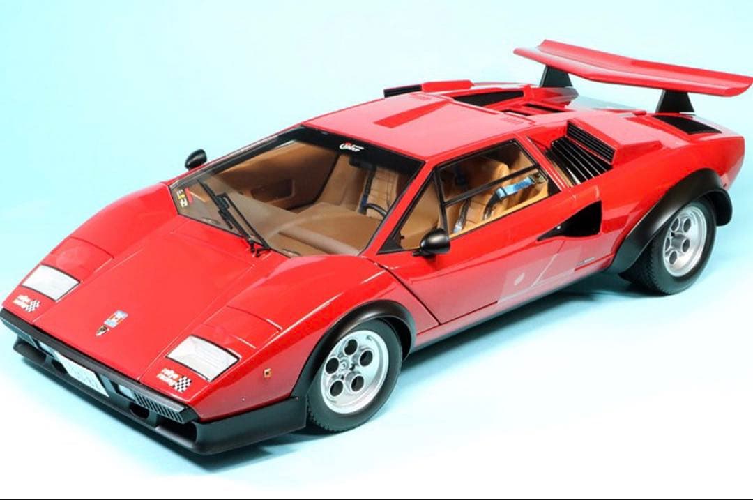 京商オリジナル 1/12 ランボルギーニ カウンタック ウォルターウルフ レッド