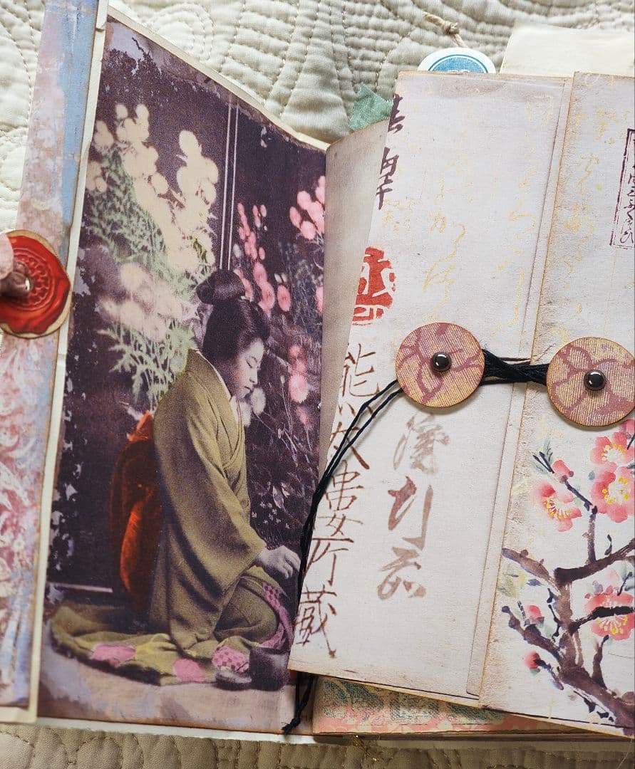 専用　ジャンクジャーナル Cherry Blossom4