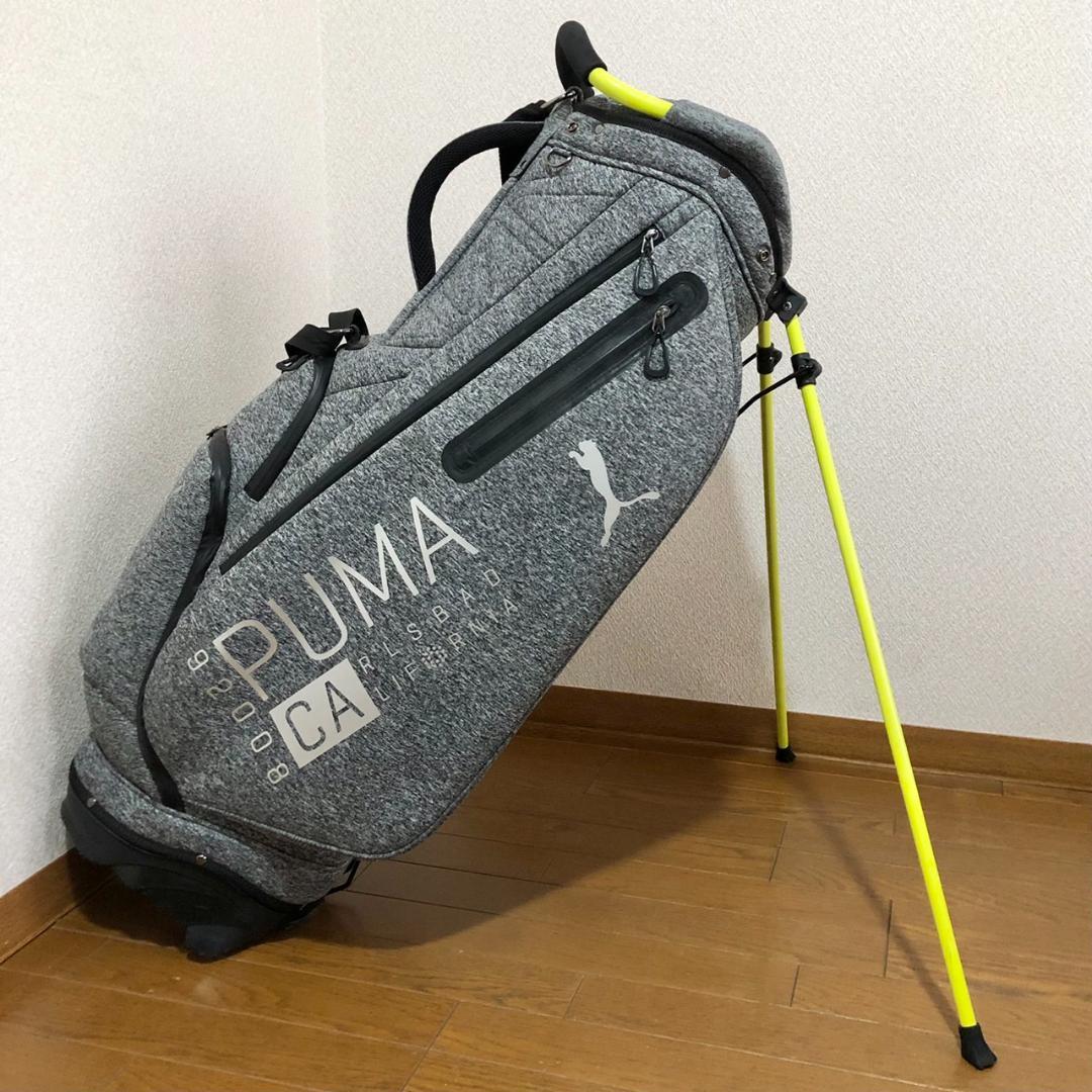 【希少・完売】　PUMA CA プーマ ゴルフ キャディバッグ スタンド