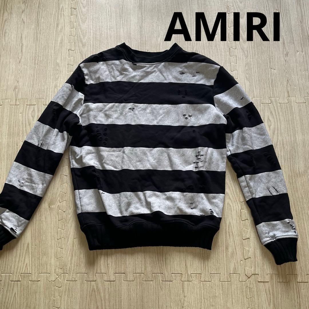 AMIRI ダメージスウェット　Mサイズ