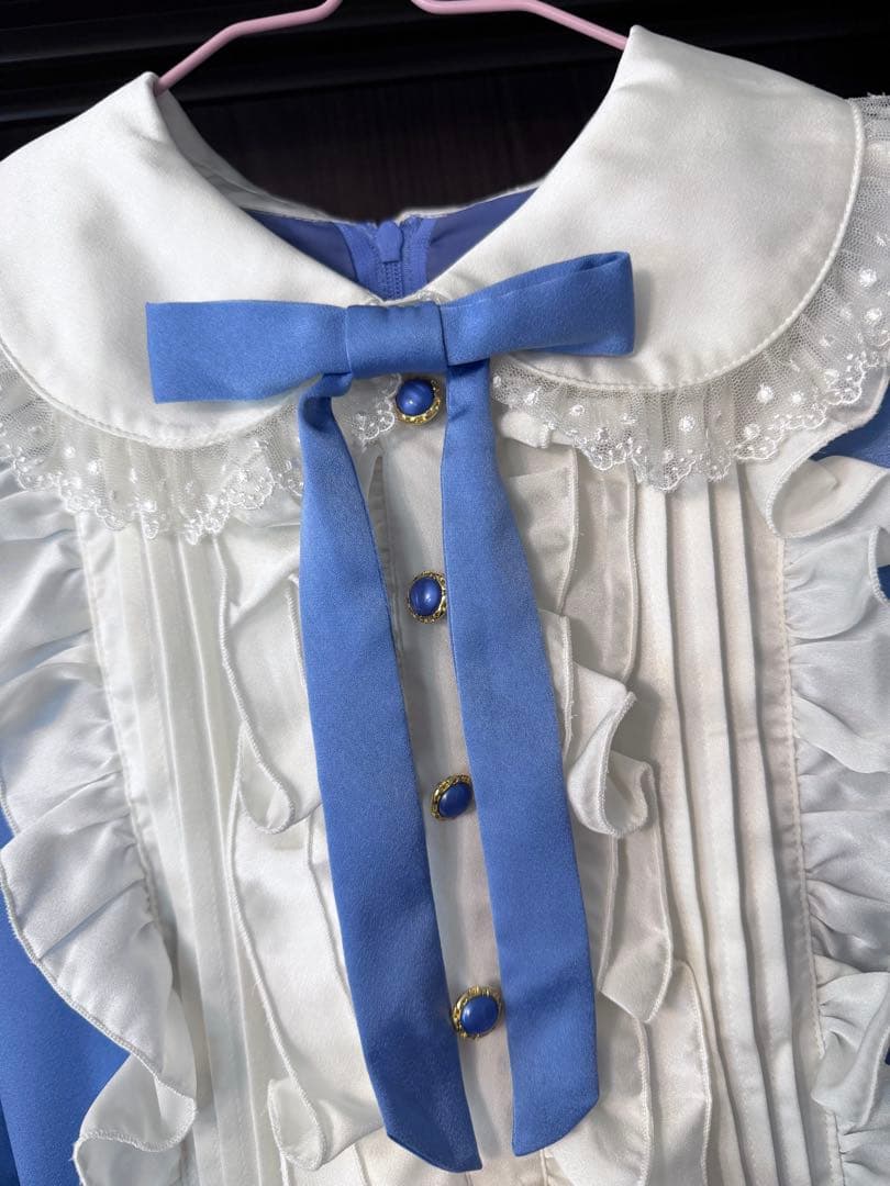 angelic pretty silky lady OP ブルー
