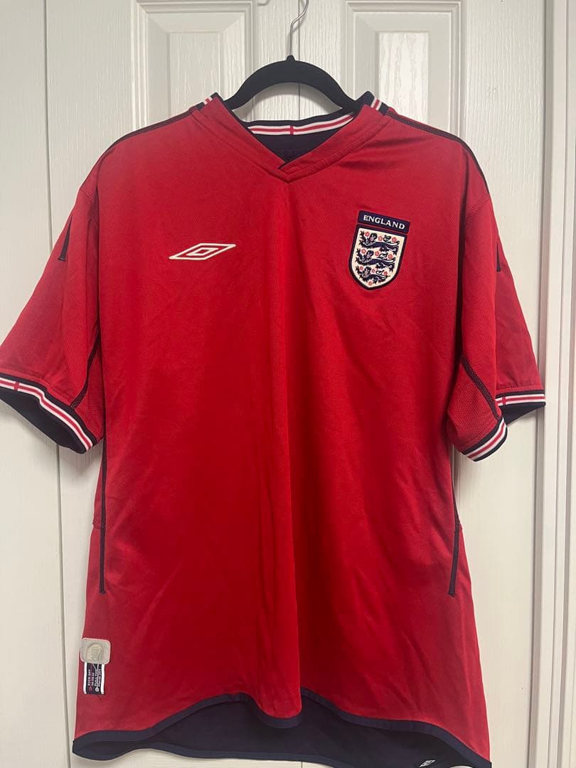 イングランド代表 サッカーユニフォーム リバーシブル