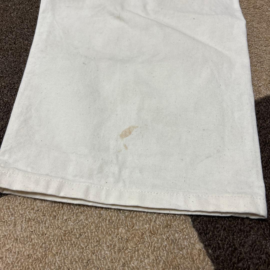 Carhartt ホワイトオーバーオール Eastern MA 475 エプロン