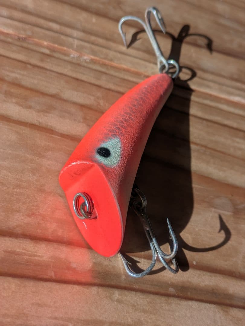 HEDDON HEDD PLUG ヘドン ヘッドプラグ ピンク・オレンジ蛍光