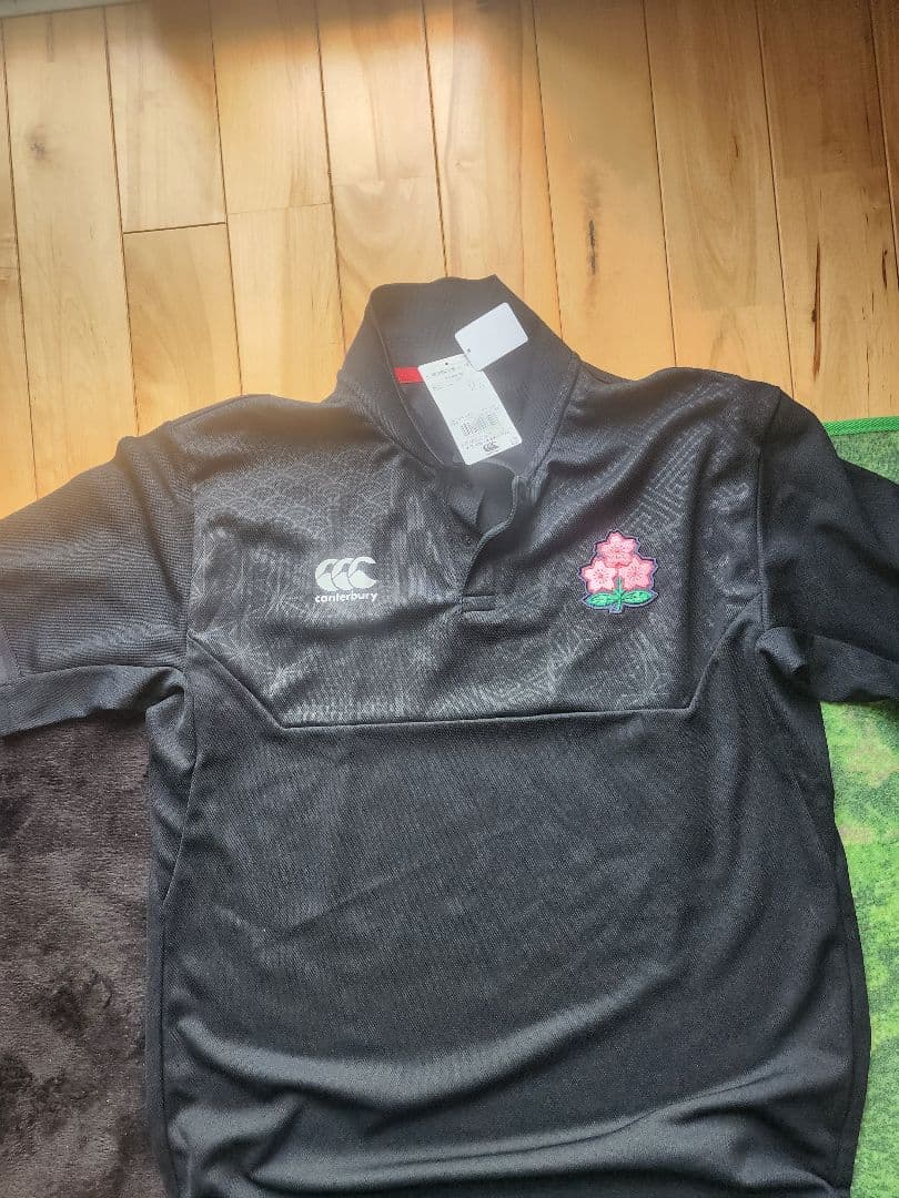 Canterbury 日本代表　ジャパンメディアポロ　 4L ブラック