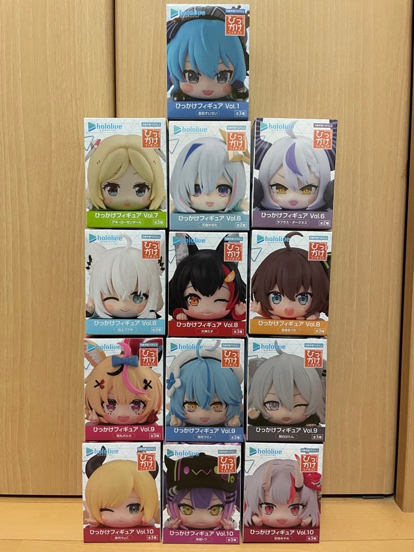 ホロライブ　ひっかけフィギュアセット 11個セット　おまけ付き　hololive