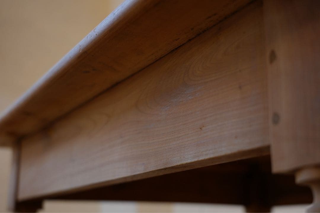 フランスアンティーク　テーブル　木味　古木