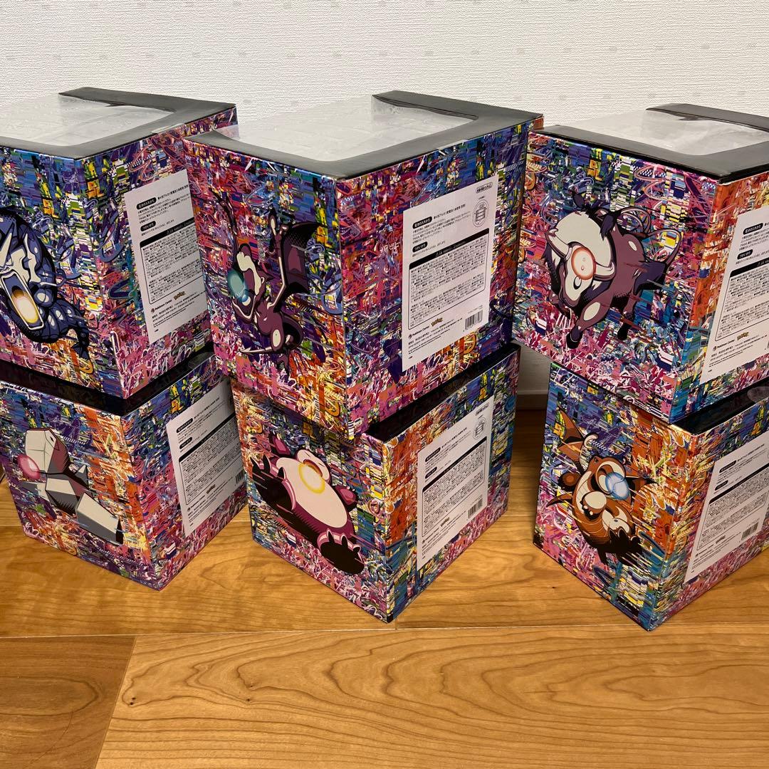 【新品未開封】ポケモン　はかいこうせん　フィギュア　全6種