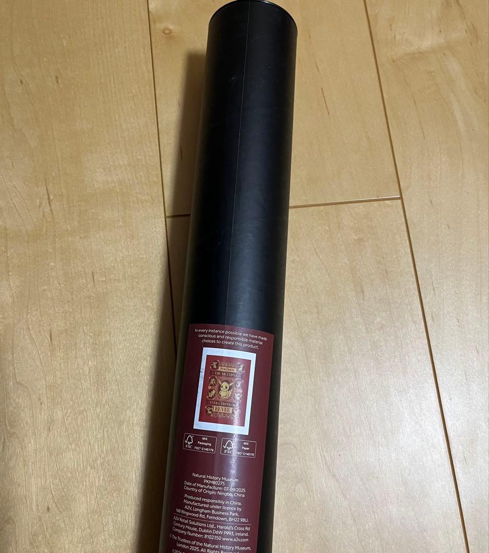 ★お値下げ中2/11★ ロンドン　自然史博物館　ポケモン　イーブイ　ポスター