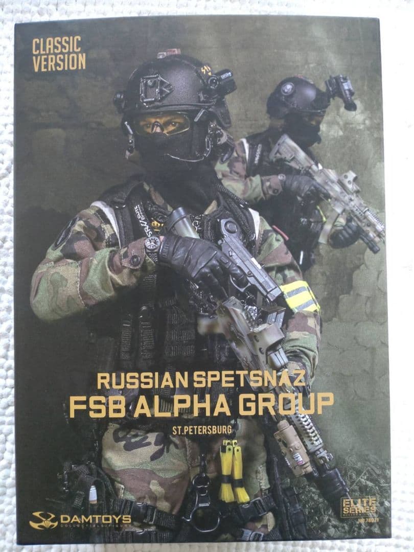 DAMTOYS 1/6 ロシア特殊部隊 スペツナズ FSB アルファ グループ