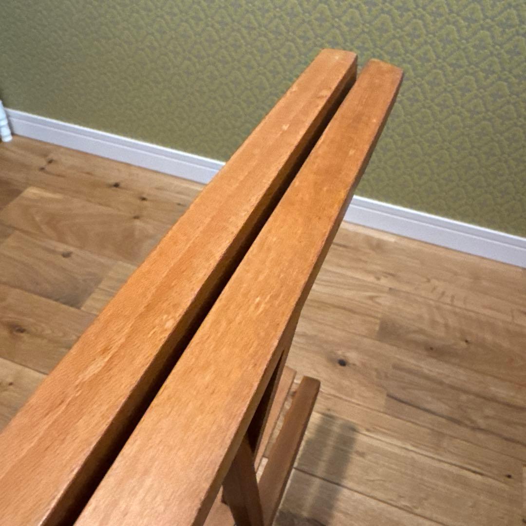 イギリスアンティーク フォールディングテーブル 天然木 折りたたみテーブル