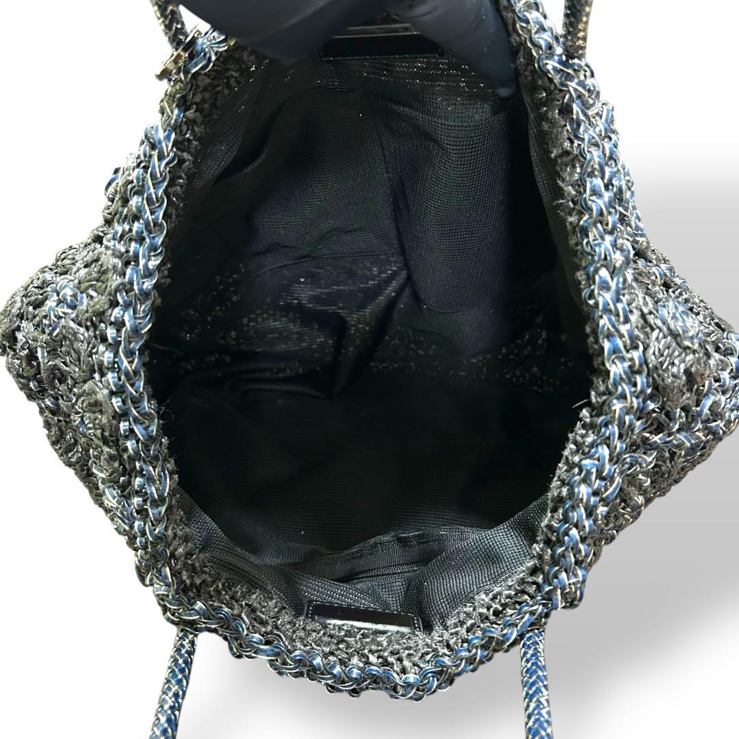 極美品✨ アンテプリマ　ワイヤーバッグ　トートバッグ　フラワーモチーフ