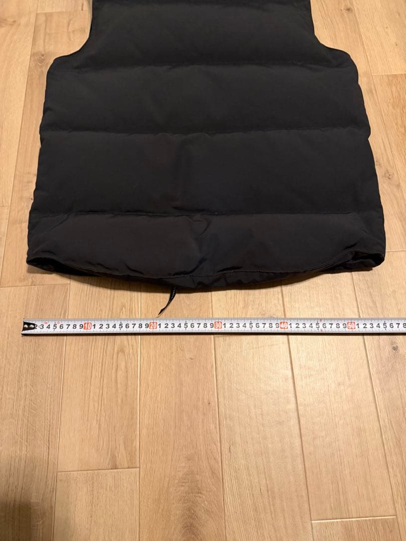 【美品】  ブラック ダウンベスト