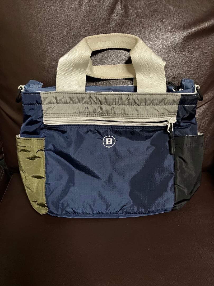 BRIEFING カートバッグ　ショルダーバッグ ネイビー/グレー/オリーブ