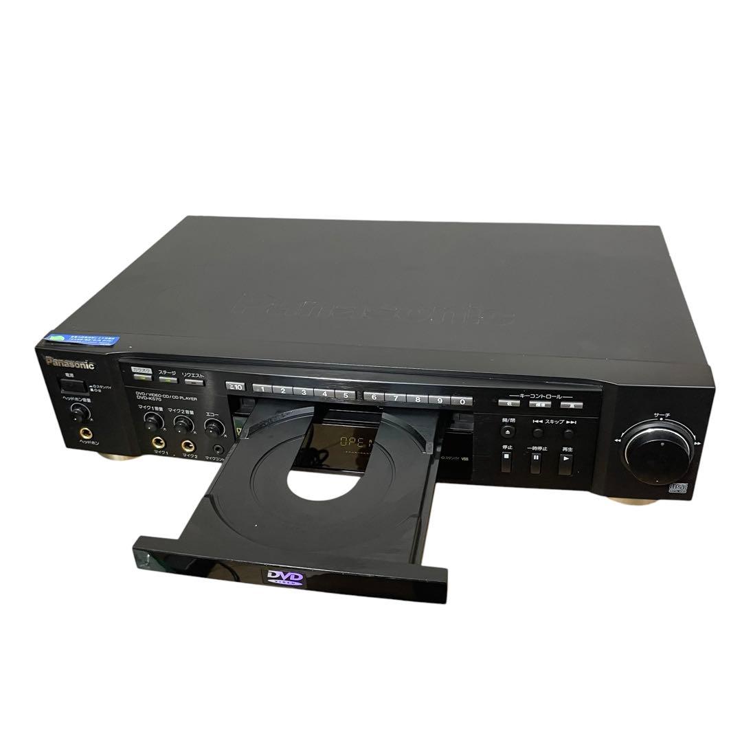 【１週間保証付き】パナソニック DVD-K570 DVD/CD/カラオケ機器