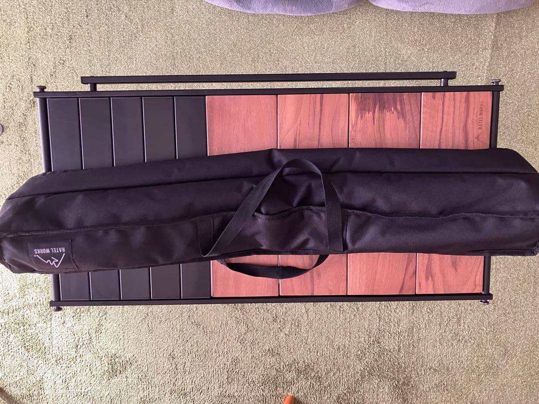 【RATELWORKS】WOOD PANEL TABLE(ウッドパネルテーブル)