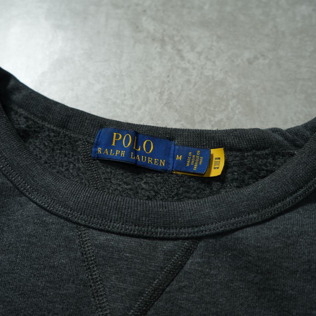 現行/極美品 POLO RALPH LAUREN スウェット ポニーロゴ 両V