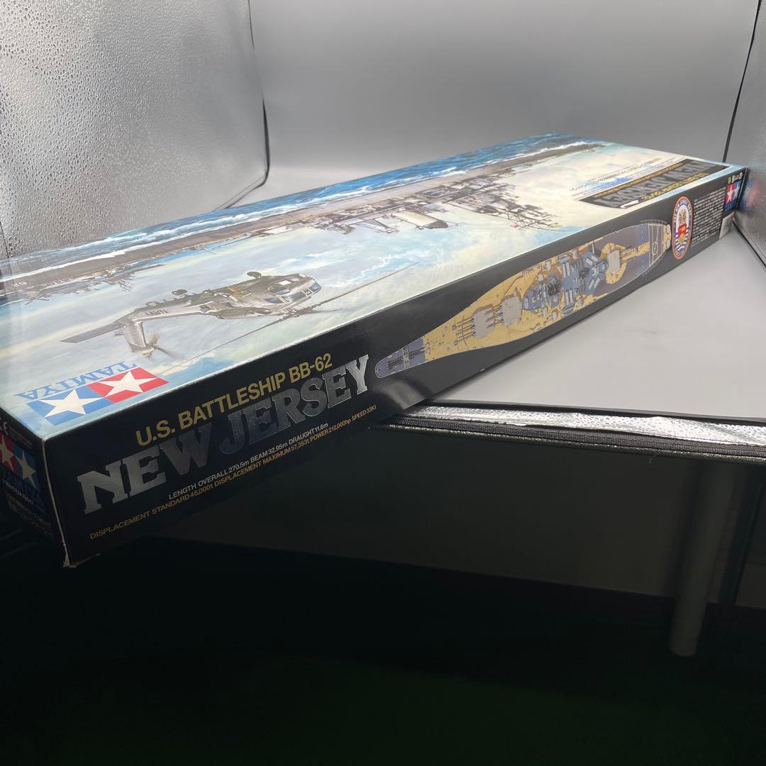 未組立 1/350 タミヤ アメリカ海軍戦艦 BB-62 ニュージャージー