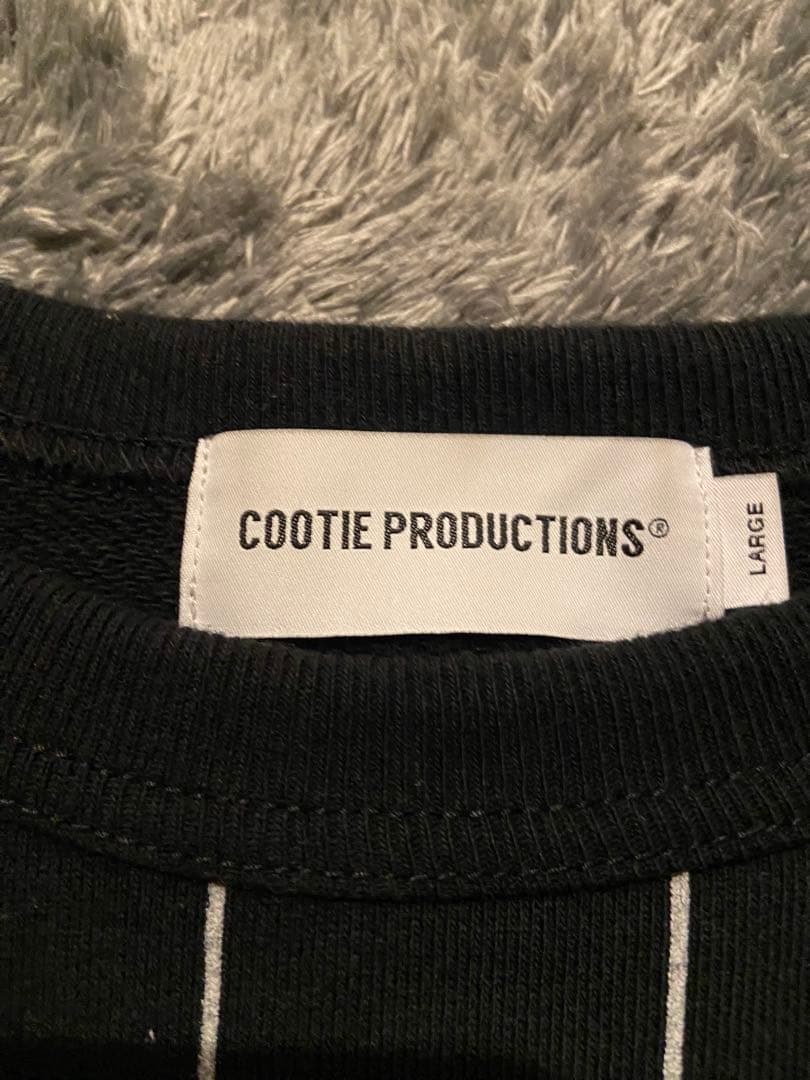 Cootie Productions ストライプスウェット
